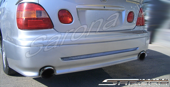Custom Lexus GS300/400 Rear Bumper  Sedan (1998 - 2005) - $590.00 (Part #LX-005-RB)
